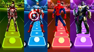 Telis Hop EDM Rush -  Iron man vs Capitan America vs Spiderman vs Thanos