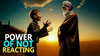 Power Of Not Reacting   How to Control Your Emotions