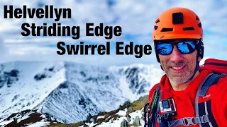 HELVELLYN Winter Scrambles - Striding Edge and Swirrel Edge