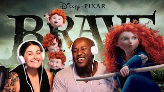 BRAVE (2012) MOVIE REACTION! FIRST TIME WATCHING!