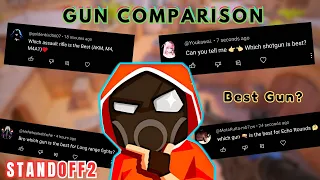 Standoff 2 Gun Comparison 😱 | which gun to buy 🤔 | standoff 2 guide | Best gun in Standoff2 |