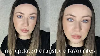 MY UPDATED DRUGSTORE FAVOURITES!! | an everyday easy makeup look  | maxine lee harris