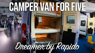 Camper Van Built for Family of 5 - Dreamer by Rapido :: Caravan Salon 2019