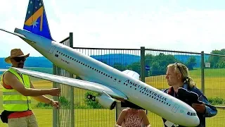 HUGE RC BOEING 767-200 SCALE MODEL AIRLINER ELECTRIC RC AIRCRAFT  JET FLIGHT DEMONSTRATION