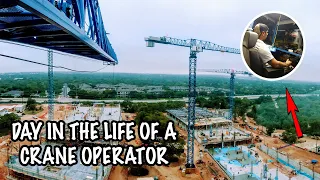 DAY IN THE LIFE OF A CRANE OPERATOR | HUSBAND TAKES OVER THE VLOG | Jenn Torres