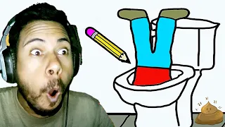 Drawing People in The Worst Places In Just Draw 3D! #2 || Subroto Gaming