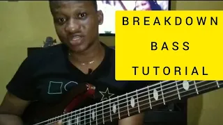 NOTHING LIKE YOUR PRESENCE BY WILLIAM MCDOWELL || BASS CHORD BREAKDOWN TUTORIAL.