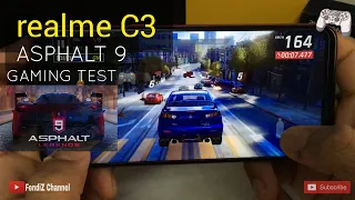 realme C3 ASPHALT 9 (GAMING TEST)