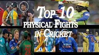 Top 10 Worst Physical Fights in Cricket History|Top 10