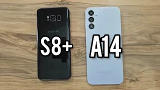 Samsung Galaxy A14 vs Samsung Galaxy S8+