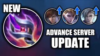 NEW ITEMS ARE BACK AND BUFFED GUSION AAMON ALUCARD BANE | adv server update