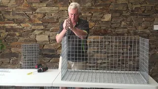 Gabion Basket Assembly - by Yarrabee & Castlemaine Stone