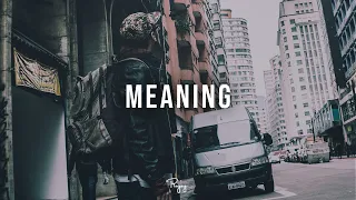 "Meaning" - Motivational Trap Beat | New Rap Hip Hop Instrumental 2022 | DrawnyBeats #Instrumentals