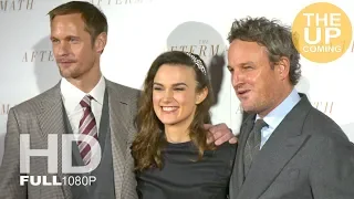 The Aftermath premiere arrivals and photocall: Keira Knightley, Alexander Skarsgård, Jason Clarke