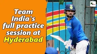 Watch: Indian cricket team's full practice session ahead of 1st ODI | India vs Australia