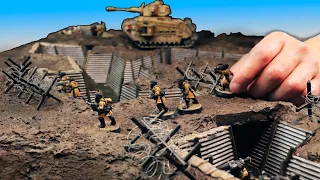 Making a Trench Warfare Table for Warhammer and Historical games