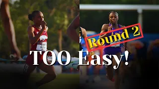 Brianna Glides To Easy 200m Win | Nickisha Pryce Crushes 400m Qualifier | NCAA East & West