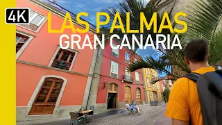 Las Palmas, Gran Canaria 4K Walk with Immersive Natural Sound
