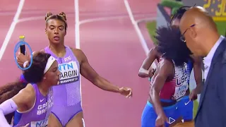 MONDIAUX ATHLÉTISME 2023 - Pourquoi les Américaines ont été éliminées en relais à 4x400m ?