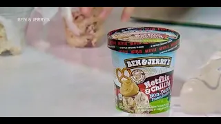 Ben & Jerry’s unveils “Netflix & Chill’d” ice cream