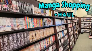 Manga Shopping With Me + Big Manga Haul