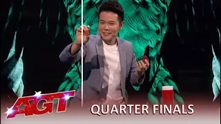 Eric Chien: Magician Gets A Standing Ovation For Rubik's Cube MAGIC!| America's Got Talent 2019