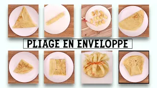 8 Techniques de Pliage de crêpes pour la chandeleur