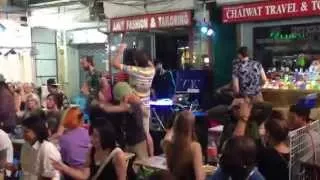 Бангкок Уличное кафе (Видео Турист)