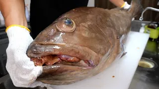 Breaking Down and Eating a Monstrous Fish (which even eats humans)