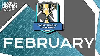 BOOSTY MONTHLY TOURNAMENT/ЧЕТВЕРТЬФИНАЛЫ/LOL WILDRIFT STREAM