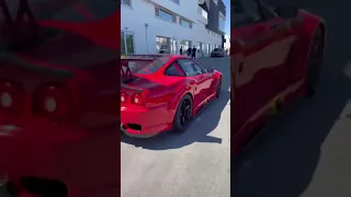 Crashing purist Ferrari meet with my Italian Supra