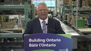 Ontario Premier Doug Ford announces new tax credit for manufacturers – March 22, 2023