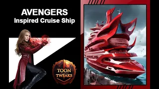 AVENGERS CRUISE SHIP Designs - All Characters - Marvel