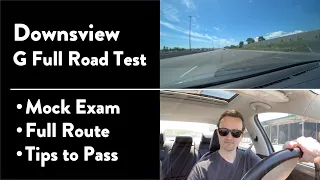 Downsview G Full Road Test - Full Route & Tips on How to Pass Your Driving Test in Toronto