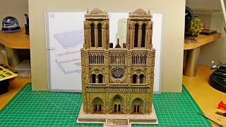 Building the CubicFun 3D Puzzle of the Notre Dame de Paris - 1