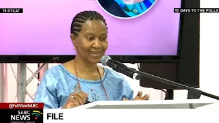 LGE 2021 | Phumzile Mlambo-Ngcuka addresses the Gauteng ANC election campaign event