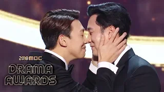 The winner of the Grand Award, So Ji Sub of "My Secret, Terrius" [2018 MBC Drama Awards]