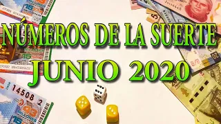 NÚMEROS DE LA SUERTE JUNIO 2020 Conoce Tu Número De La Suerte