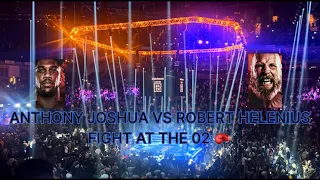 Anthony Joshua vs Robert Helenius boxing at the 02 🥊🏆