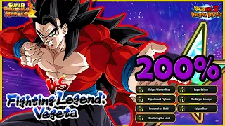 GIANT APE POWERS BEST SLOT 1 UNIT! INT SSJ4 GOHAN RAINBOW MAX LINKS 200% SHOWCASE [Dokkan Battle]