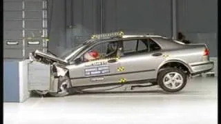 Saab 9-5 sedan Crash Test