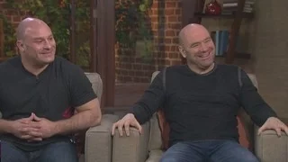 Dana White & Matt Serra of UFC travel 'Lookin' For A Fight'