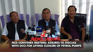NCD convenes meeting; assures to discuss with Business Community for lifting closure of Petrol Pumps