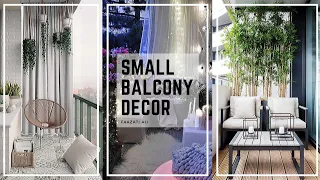 SMALL BALCONY DECOR TIPS | TOP 9 DECORATING IDEAS