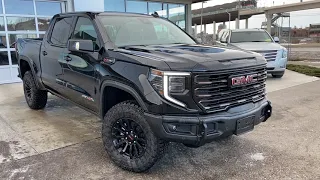 Black 2023 GMC Sierra 1500 AT4X Review Calgary AB - Wolfe Calgary