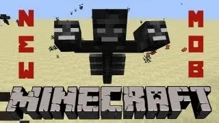 Minecraft Update 1.4 Preview - NEW MOB - THE WITHER BOSS