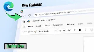 Enable Microsoft Edge NEW UI and Features! | Phoenix Visual Design