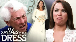 Bride Wants A New Gown Instead Of Her Aunt's Dress From The 70s | Say Yes To The Dress Atlanta