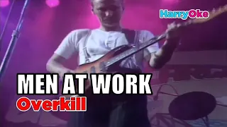 Men At Work - Overkill (Karaoke with Lyrics)