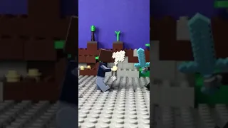 Lego Minecraft Battle #lego #legominecraft #shorts